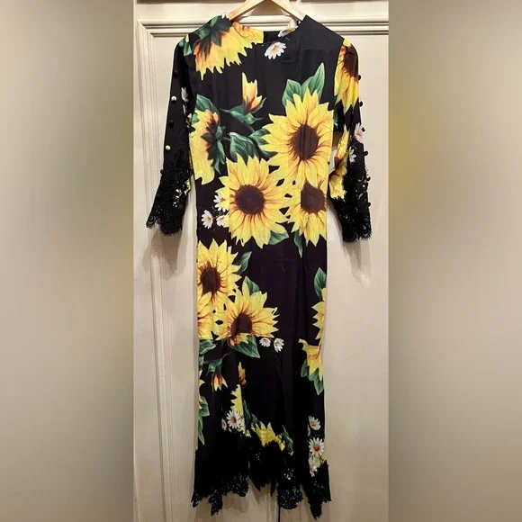 witch long sleeve dress The Basic Witch Dress Black / XL